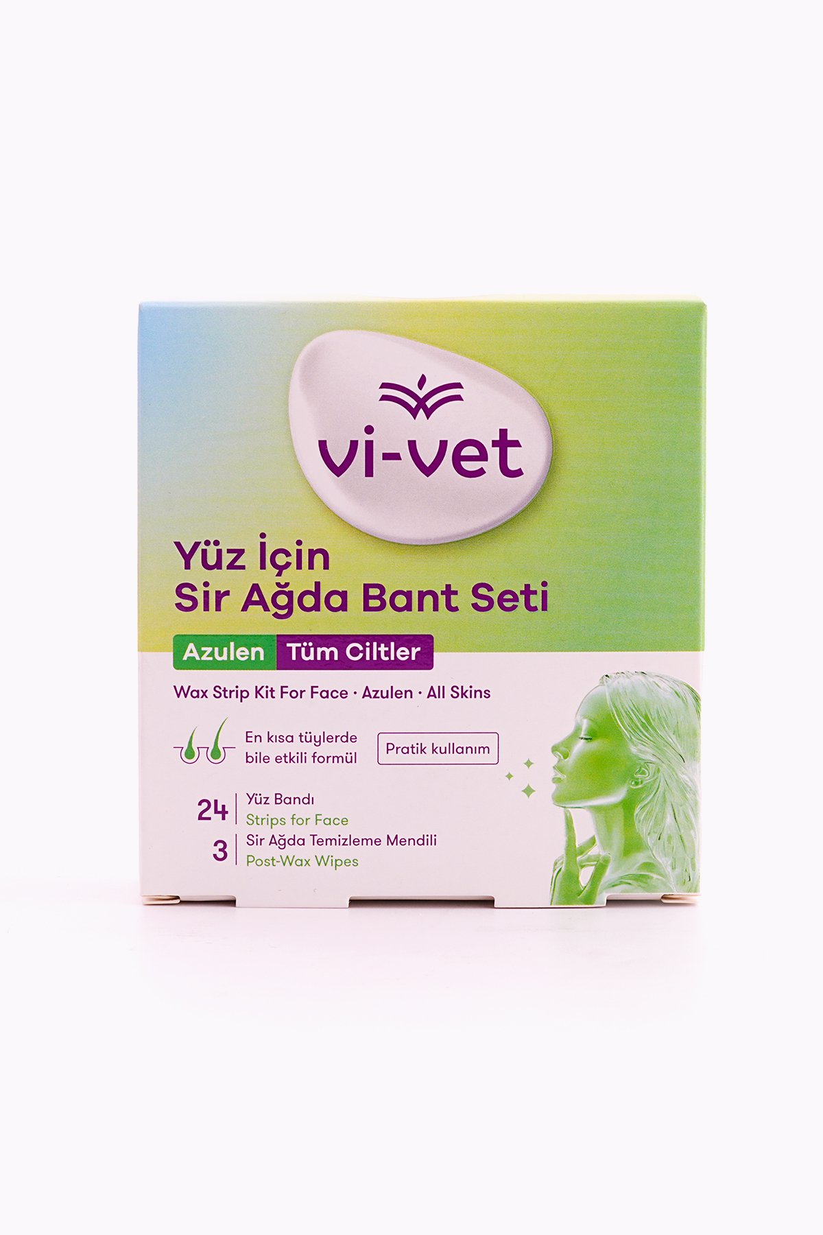 Yüz İçin Sir Ağda Bant Seti